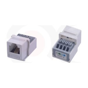 MR-KJ-1036 - CAT3 6P4C UTP Tool-less Keystone Jack