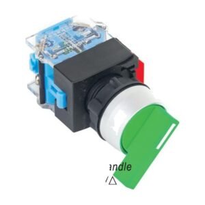 MR-LAS0-A3Y-XB 22 mm Selector Switch with Handle - A3 Head, 2 or 3 Position