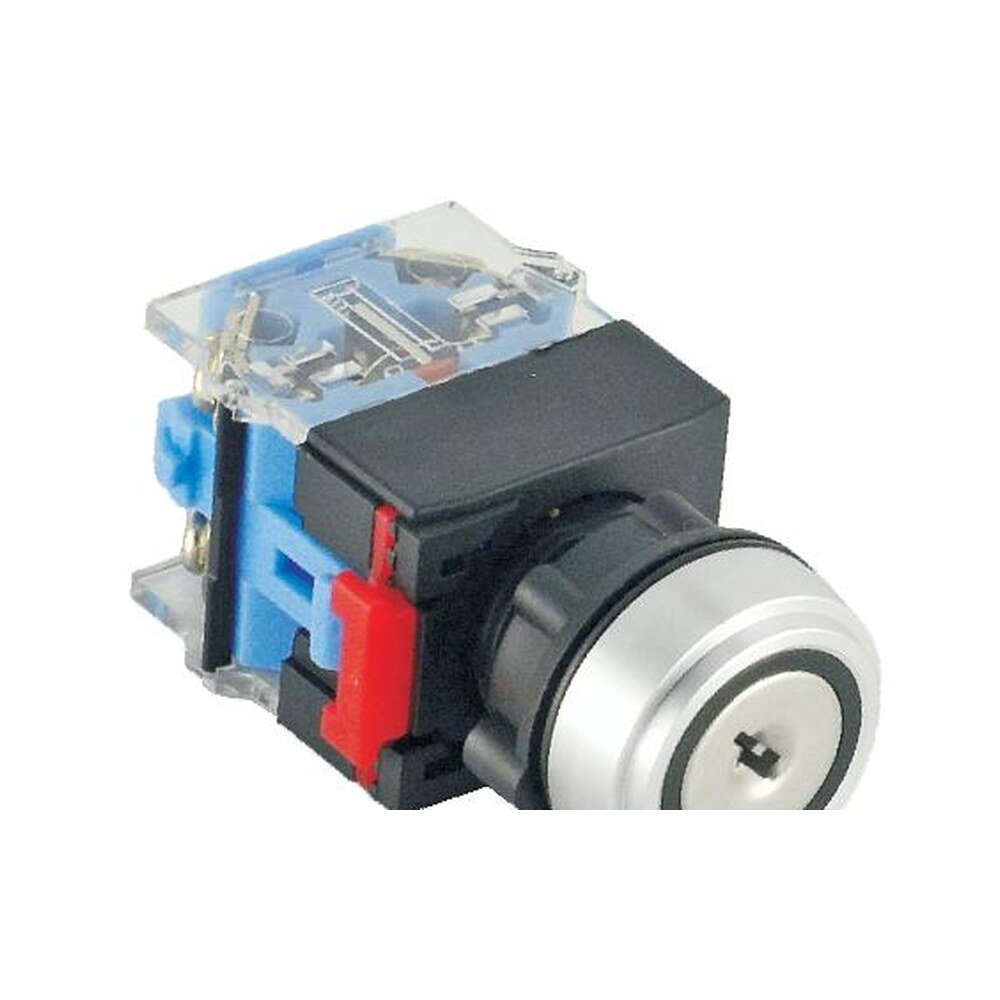 MR-LAS0-A3Y-Y 22 mm Key-Lock Switch - A3 Head, 2 or 3 Position