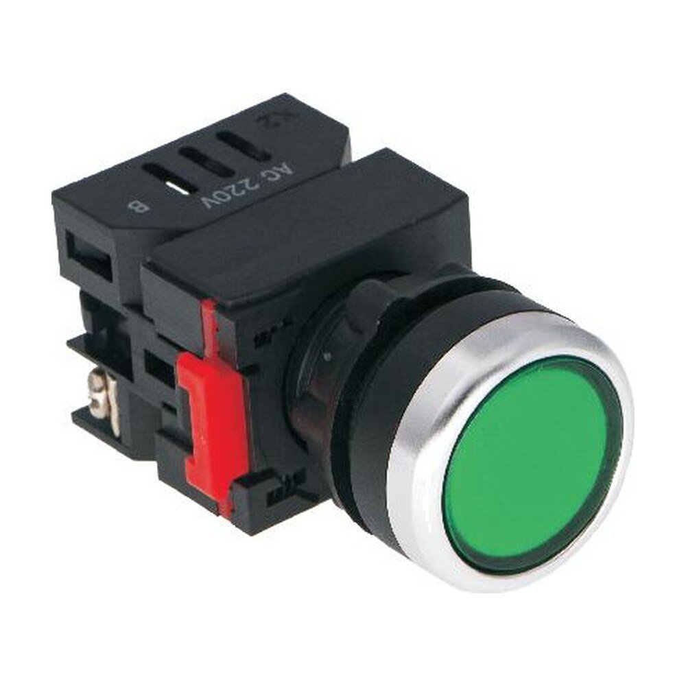 MR-LAS0-B3Y-D 22 mm Pilot Lamp - B3 Round Head, LED