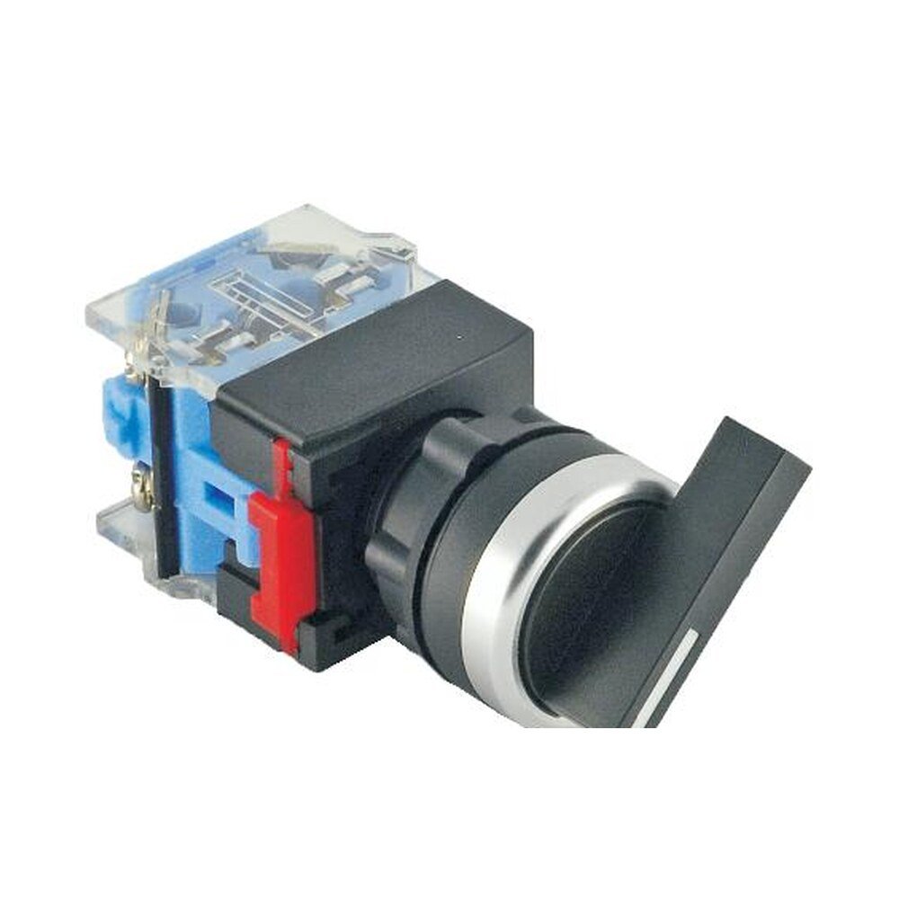 MR-LAS0-B3Y-XB 22 mm Selector Switch with Handle - B3 Head, 2 or 3 Position