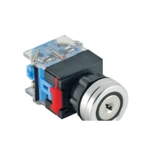 MR-LAS0-B3Y-Y 22 mm Key-Lock Switch - B3 Head, 2 or 3 Position