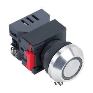 MR-LAS0-K-EA 22 mm Transparent Ring Pilot Lamp - Aluminium K-type head, LED