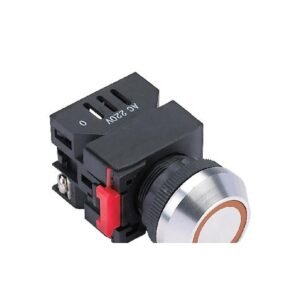 MR-LAS0-K-EB 22 mm Coloured Ring Pilot Lamp - Aluminium K-type head, LED