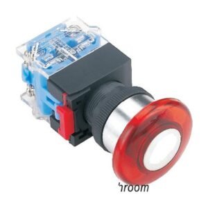 MR-LAS0-K-MA 22 mm Mushroom Head Push Button - Ø40 mm, A Type, Can Be Illuminated