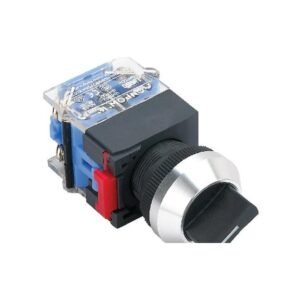 MR-LAS0-K-X 22 mm Selector Switch - Aluminium K-Type Bezel, 2 or 3 Position