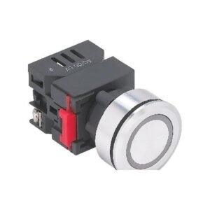MR-LAS0-K30-EA 30 mm Transparent Ring Pilot Lamp - Ultra-Thin Aluminium Head, LED