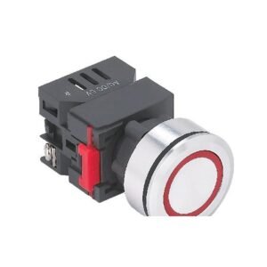 MR-LAS0-K30-EB 30 mm Coloured Ring Pilot Lamp - Ultra-Thin Aluminium Head, LED