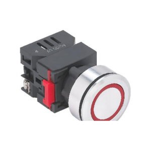 MR-LAS0-K30-EB 30 mm Coloured Ring Pilot Lamp - Ultra-Thin Aluminium Head, LED