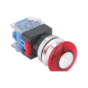 MR-LAS0-K30-MA 30 mm Mushroom Head Push Button - Ø40 mm, A Type, Illuminated