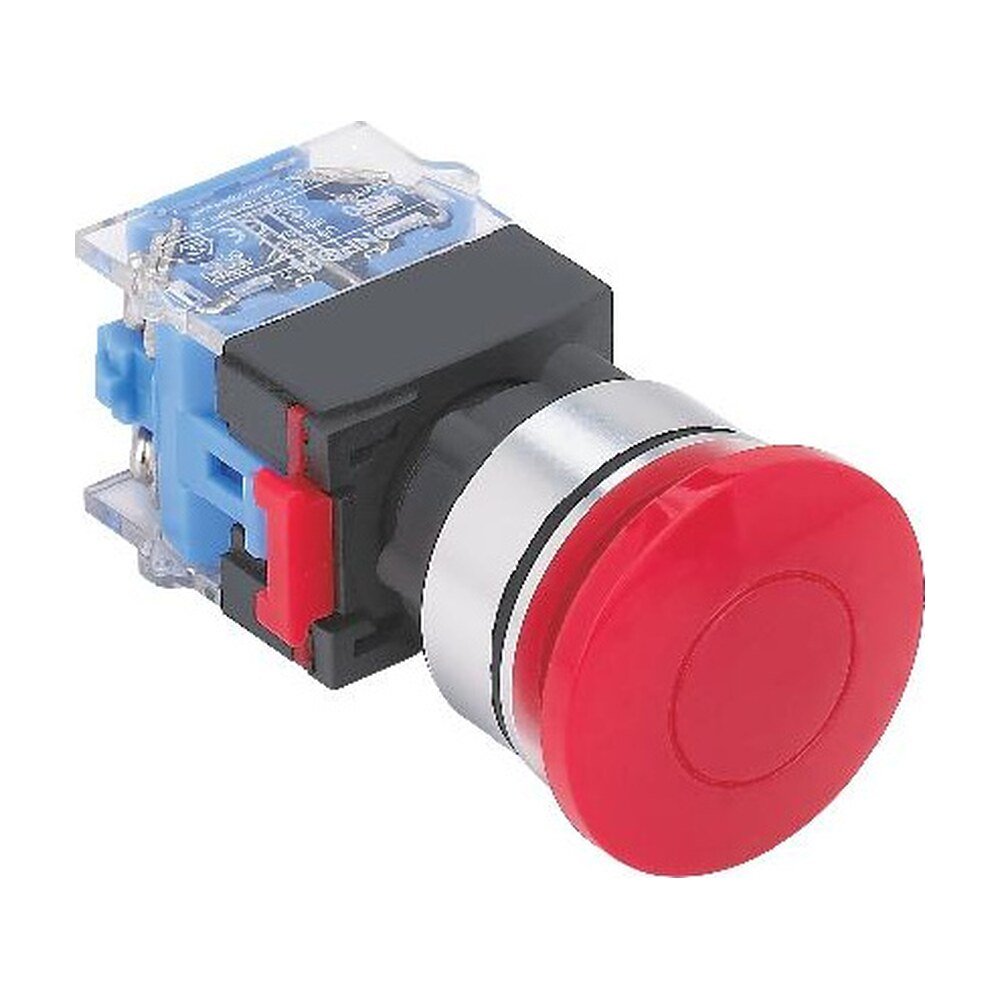 MR-LAS0-K30-MC 30 mm Mushroom Head Push Button - Ø40 mm, C Type