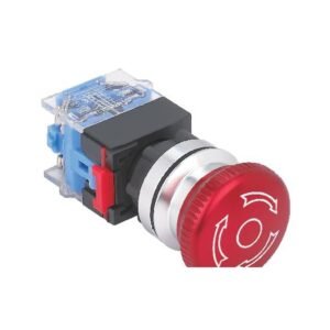 MR-LAS0-K30-TSC 30 mm Emergency Stop Switch - Ø40 mm Metal Head
