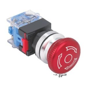 MR-LAS0-K30-TSC 30 mm Emergency Stop Switch - Ø40 mm Metal Head