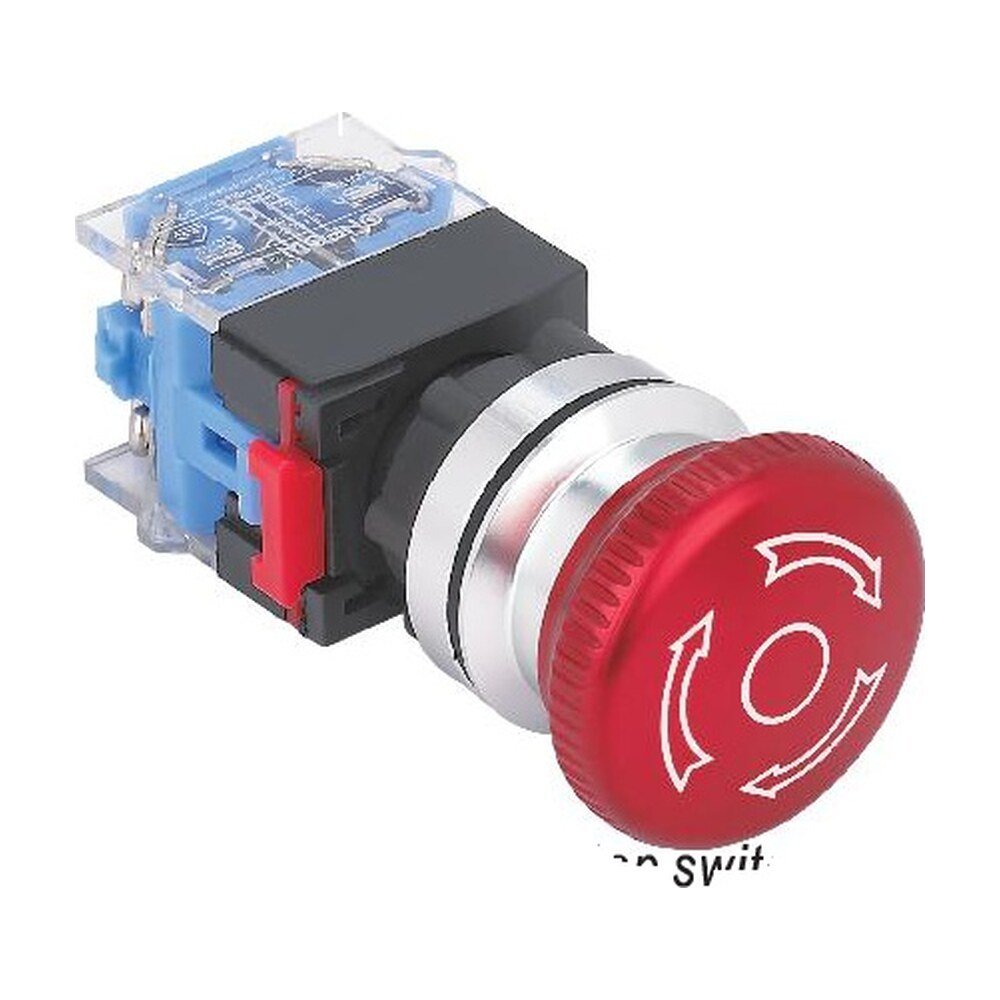 MR-LAS0-K30-TSC 30 mm Emergency Stop Switch - Ø40 mm Metal Head