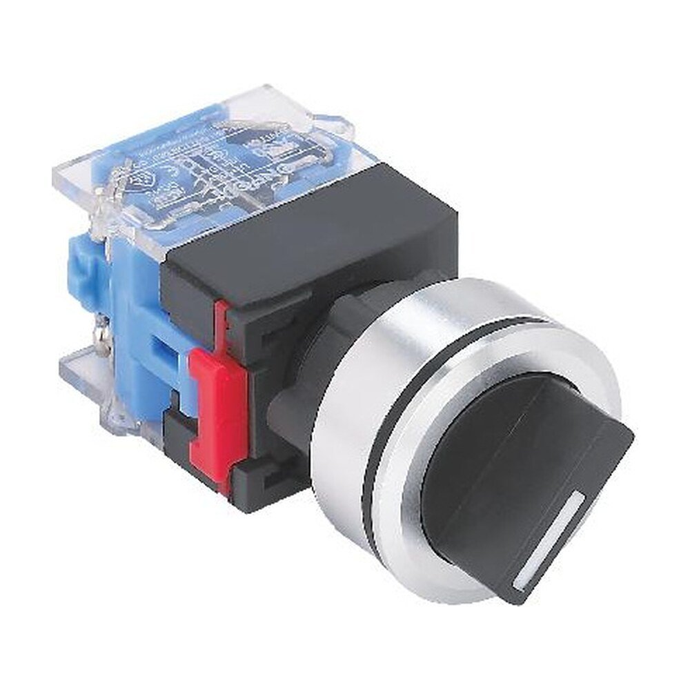 MR-LAS0-K30-X 30 mm Selector Switch - Ultra-Thin Aluminium Head, 2 or 3 Position