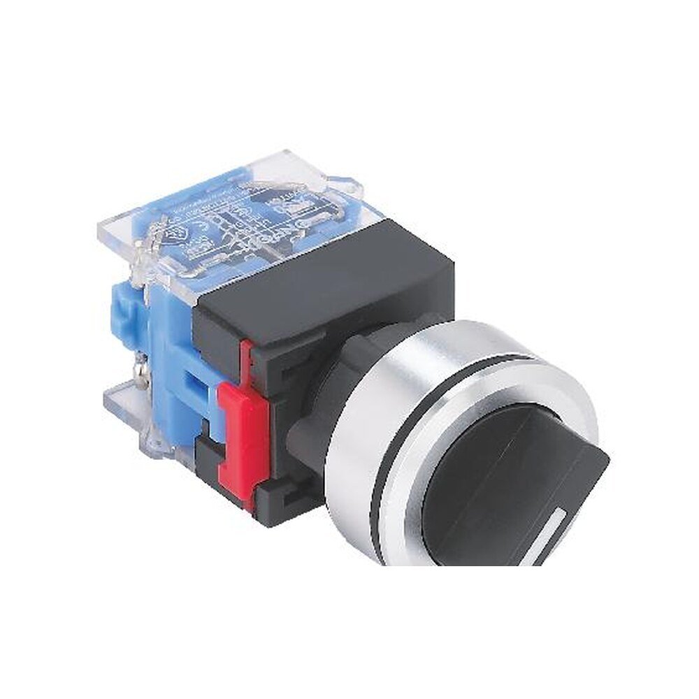 MR-LAS0-K30-X 30 mm Selector Switch - Ultra-Thin Aluminium Head, 2 or 3 Position