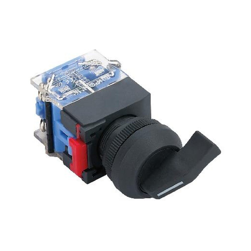 MR-LAS0-KE-XA 22 mm A-Type Lever Selector Switch - Economy Plastic Head