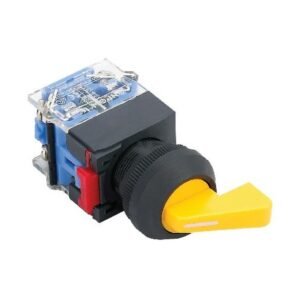 MR-LAS0-KE-XB 22 mm B-Type Lever Selector Switch - Economy Plastic Head, Coloured Lever