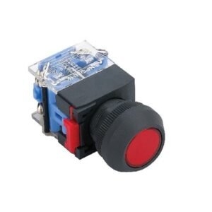 MR-LAS0-KE 22 mm Push Button - Economy Plastic Head