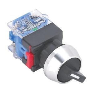 MR-LAS0-L-X 22 mm Selector Switch - Aluminium Bezel, 2 or 3 Position