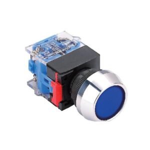MR-LAS0-L 22 mm Push Button - Aluminium Head, Can Be Illuminated