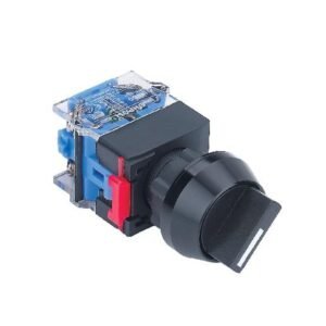 MR-LAS0-LA-X 22 mm Selector Switch - Black Aluminium Head, 2 or 3 Position