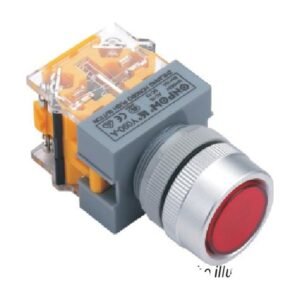 MR-LAS0-Q-S 22 mm Fast-Installation Push Button - Q Flat Head, Can Be Illuminated