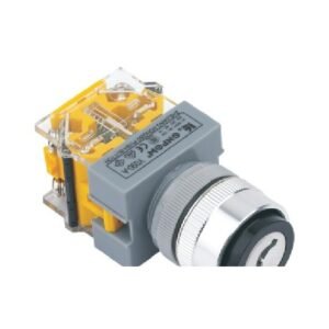 MR-LAS0-Q-Y 22 mm Key-Lock Switch - Q Head, 2 or 3 Position