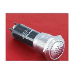 MR-LAS1-AGQ-BZ 19 mm Metal Buzzer, LAS1-AGQ Style - Continuous or Intermittent