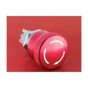 MR-LAS1-AGQ-TS 19 mm Emergency Stop Button - emergency stop, Ø32 mm Head