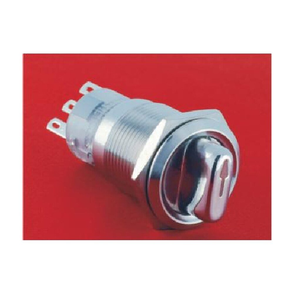 MR-LAS1-AGQ-X 19 mm Selector Switch - Illuminated Knob, 2 or 3 Position, Stainless Steel