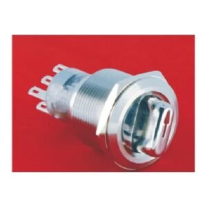 MR-LAS1-AGQ22-X 22 mm Selector Switch - Illuminated Knob, 2 or 3 Position, Stainless Steel