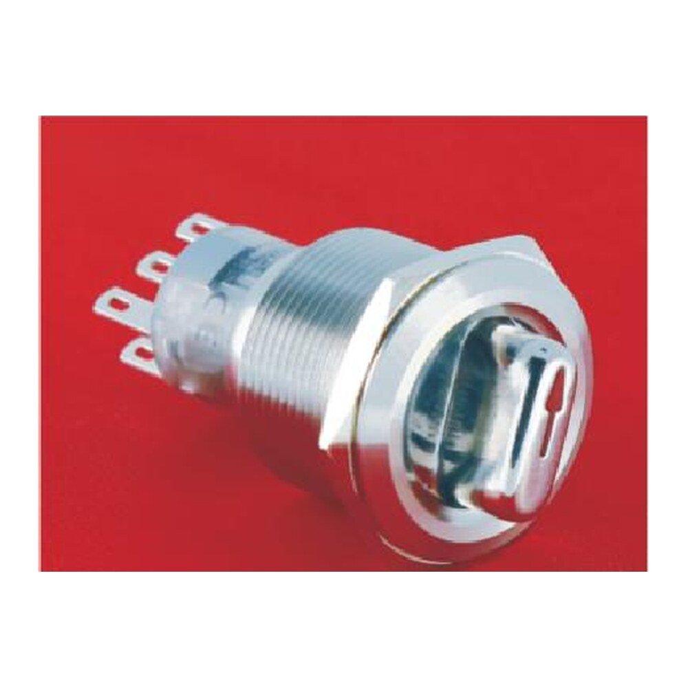 MR-LAS1-AGQ22-X 22 mm Selector Switch - Illuminated Knob, 2 or 3 Position, Stainless Steel