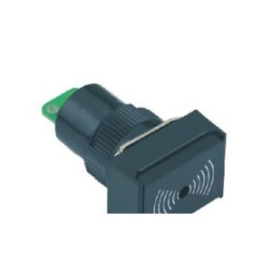 MR-LAS1-AJ-B 16 mm Panel Buzzer - Rectangular Head, Continuous Tone
