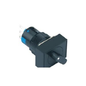 MR-LAS1-AJ-X 16 mm Selector Switch - Rectangular Bezel, 2 or 3 Position, Can Be Illuminated