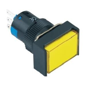 MR-LAS1-AJ 16 mm Push Button - Rectangular Head, Can Be Illuminated