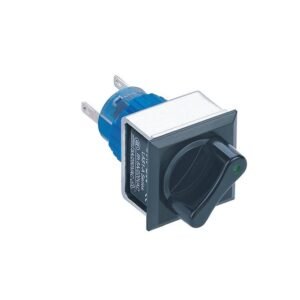 MR-LAS1-APF-XB 22 mm Selector Switch - Square Black Frame, 2 or 3 Position, Can Be Illuminated