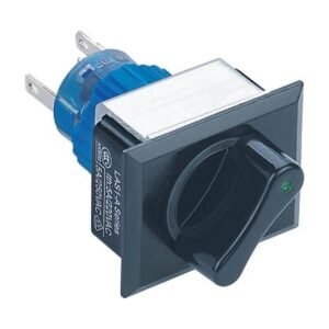 MR-LAS1-APJ-XB 22 mm Selector Switch - Rectangular Black Frame, 2 or 3 Position, Can Be Illuminated