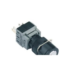 MR-LAS1-BY-Y 16 mm Key-Lock Switch - Round Bezel, 2 or 3 Position