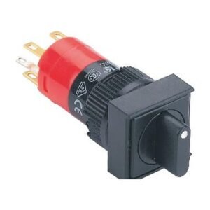 MR-LAS1F-11X 16 mm Selector Switch - Square Bezel, 2 Position Maintained, Can Be Illuminated