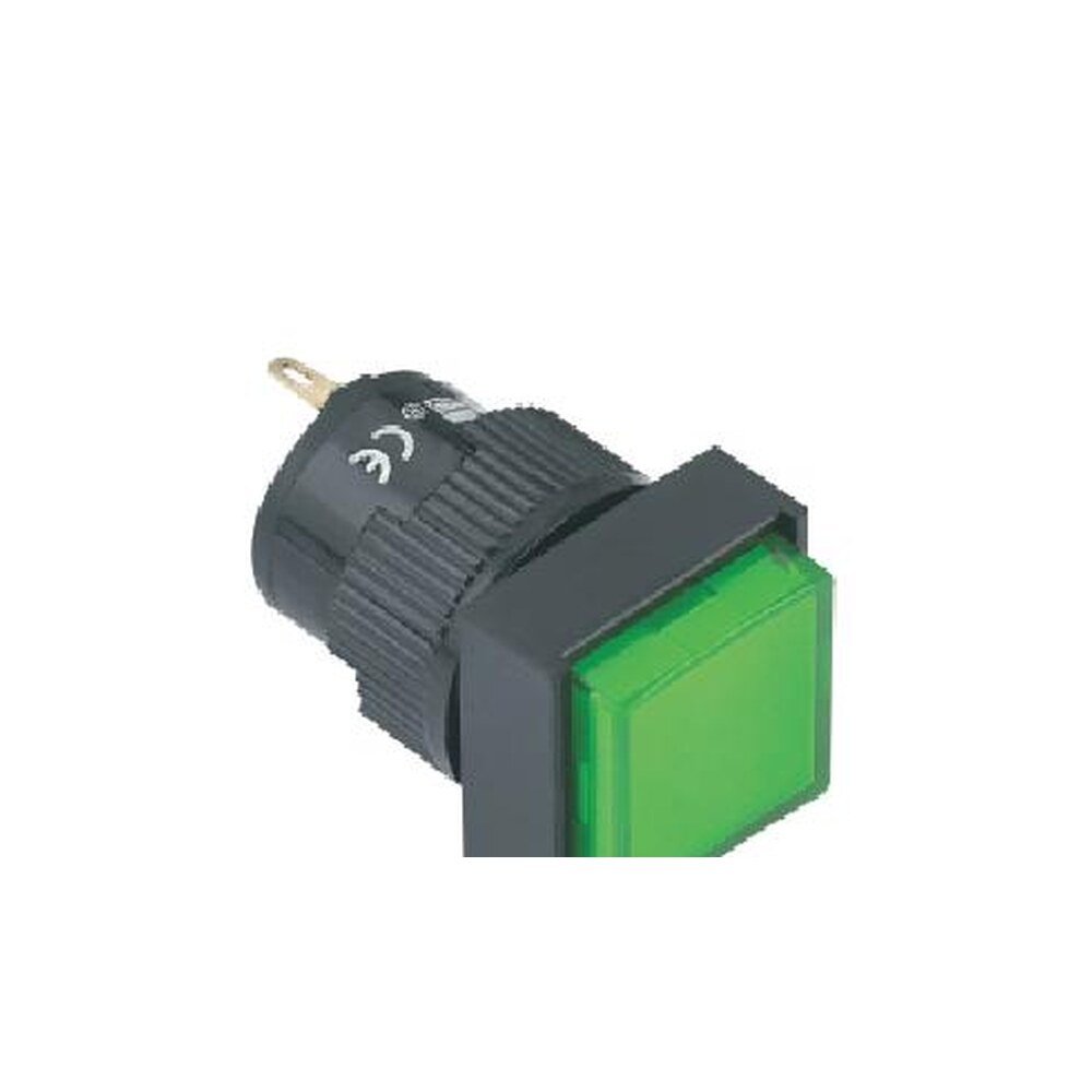 MR-LAS1F-D 16 mm Indicator Light - Square Head, LED