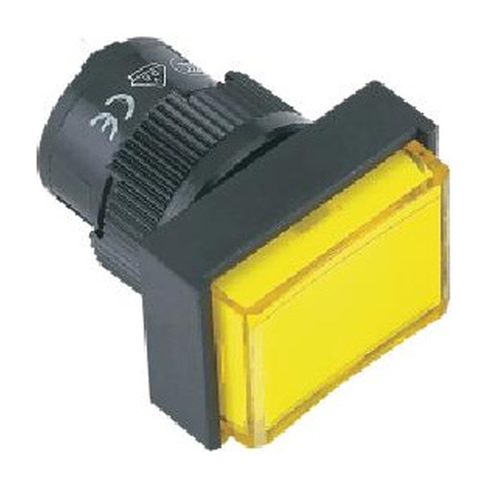 MR-LAS1J-D 16 mm Indicator Light - Rectangular Head, LED