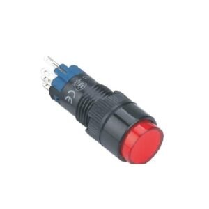 MR-LAS2Y 12 mm Push Button - Round Head, 1NO1NC or 2NO2NC, Illuminated