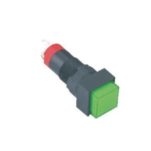 MR-LAS3F-11 10 mm Push Button - Square Head, 1NO1NC, Illuminated