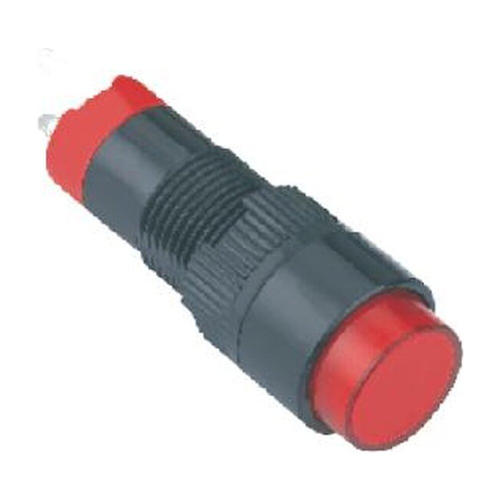 MR-LAS3Y-11 10 mm Push Button - Round Head, 1NO1NC, Illuminated