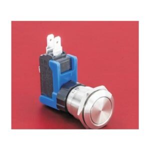MR-LCA19-11 19 mm High-Current Anti-Vandal Push Button, 1NO1NC 15 A