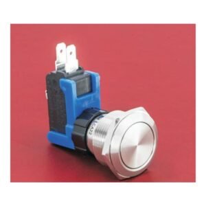 MR-LCA22-11 22 mm High-Current Anti-Vandal Push Button, 1NO1NC 15 A