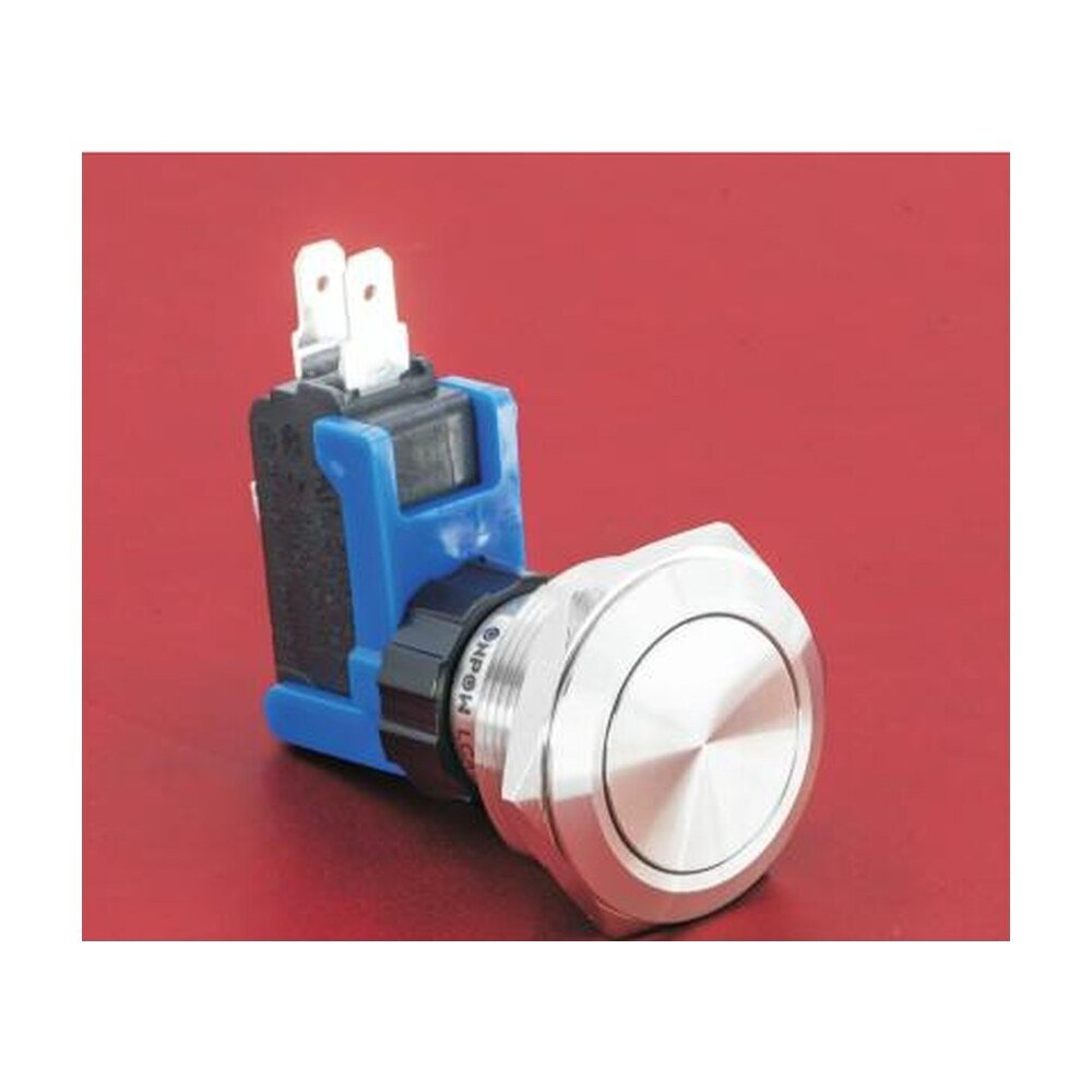 MR-LCA25-11 25 mm High-Current Anti-Vandal Push Button, 1NO1NC 15 A