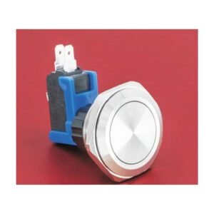 MR-LCA30-11 30 mm High-Current Anti-Vandal Push Button, 1NO1NC 15 A