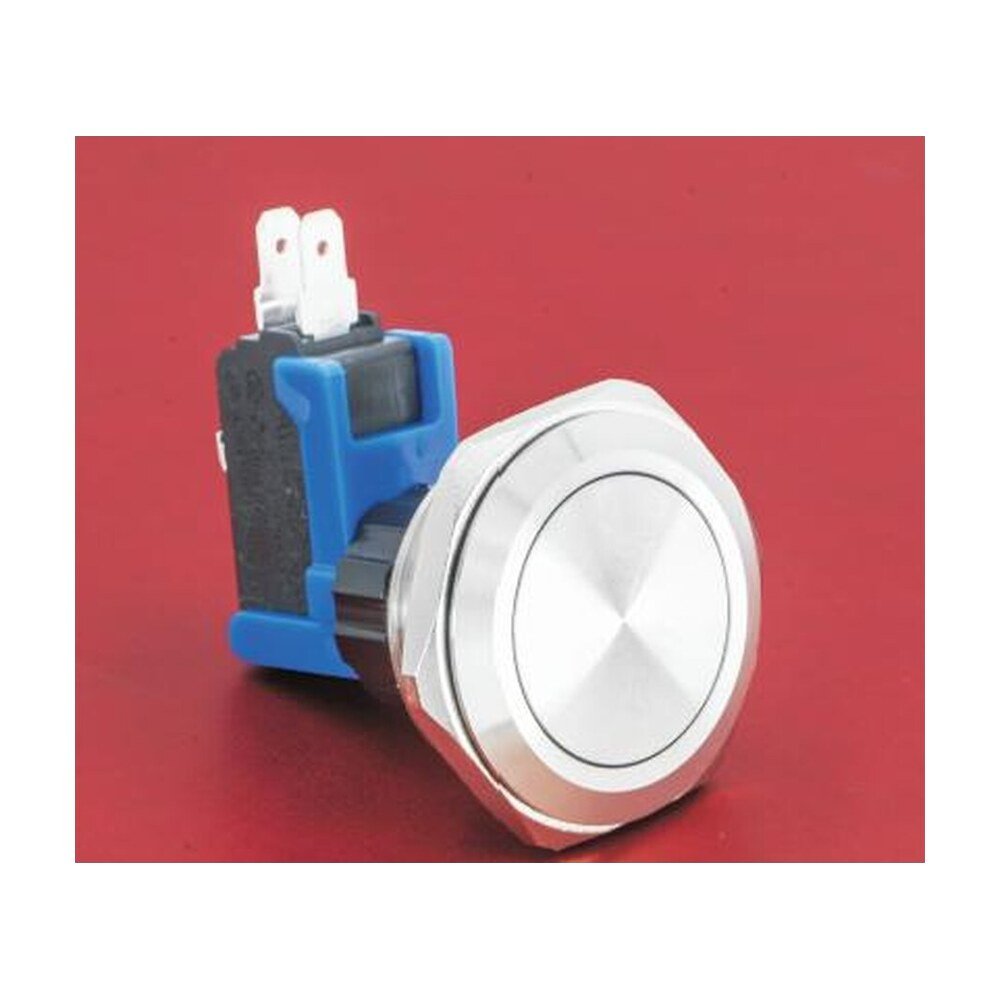 MR-LCA30-11 30 mm High-Current Anti-Vandal Push Button, 1NO1NC 15 A